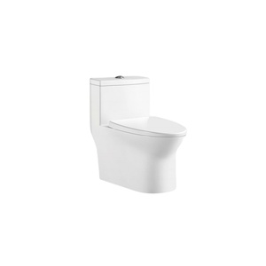 Inodoro de Cerámica con Sifón, Montado en el Suelo, Estilo Moderno Occidental, de Una Pieza, Alargado, para Baño, Estilo ADA, Gran Venta SHUIDAO - Product Image 6