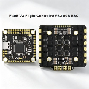 ชุดควบคุมการบิน F405 V3 AM32 80A ESC 4in1 Fly Tower สำหรับโดรน FPV แข่งขัน ฟรีสไตล์ ควอดคอปเตอร์ Betaflight FC - Product Image 1