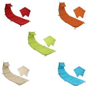 Single Hanging Basket <b>Cushion</b> Outdoor Waterproof Thickened Moon Curved Swing <b>Chair</b> Seat <b>Cushion</b> - Product Image 5