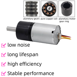 24GP-370 Réducteur planétaire miniature <span class=keywords><strong>Moteur</strong></span> 6V/<span class=keywords><strong>12V</strong></span>/24V Régulation <span class=keywords><strong>de</strong></span> <span class=keywords><strong>vitesse</strong></span> Avant Inverse 17RPM-2125RPM Aimant permanent DC - Product Image 6