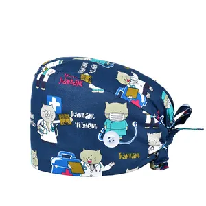 200 sortes réglable médical Amérique modèle national dessin animé Pet hôpital coeur chirurgien médecin casquette chirurgien chapeau - Product Image 1