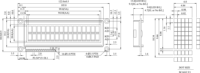 Módulo de Pantalla LCM de Alta Calidad Wisetip COB Vc16X2B, Solución de Retroiluminación LED, Controlador ST7066 +5V, Fuente de Alimentación Única