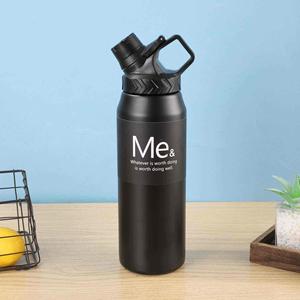 Termo Deportivo de 750ml/950ml, Taza Aislada de Acero Inoxidable 304 con Asa y Tapa, Diseño Antiderrames - Product Image 6