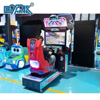 Machine de jeu de course automobile d'arcade EPARK à monnayeur, machine de jeu vidéo de course automobile d'arcade intérieure avec accepteur de pièces