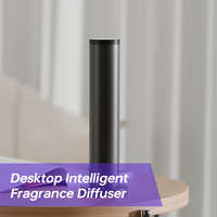 Diffuseur d'arômes de bureau, diffuseur d'huiles parfumées pour la maison, en alliage d'aluminium