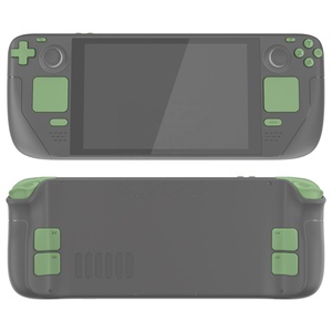 Repuestos EXtremeRate Verde Matcha: Botones ABXY, D-pad, Trackpad, Gatillos y Botones de Choque para Consola Steam Deck LCD - Product Image 1