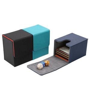   Caja de Almacenamiento para Más de 80 Cartas, Estuche para Mazos de Cartas Mágicas, para Juegos de Mesa, para Cartas Coleccionables Yugioh TCG CCG PTCG, Caja para Mazos con Carga Superior - Product Image 3