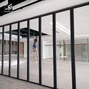 Văn Phòng Mới Nhôm Phân Vùng Tường Di Chuyển Cách Âm Kính Văn Phòng Phân Vùng Tường Kính Có Thể Tháo Rời Tường Phân Vùng - Product Image 1