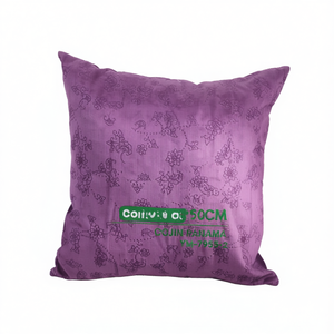 Cojines y Almohadas de Asiento de Corduroy Jacquard Morado 5*50 Cojin Panama - Product Image 1