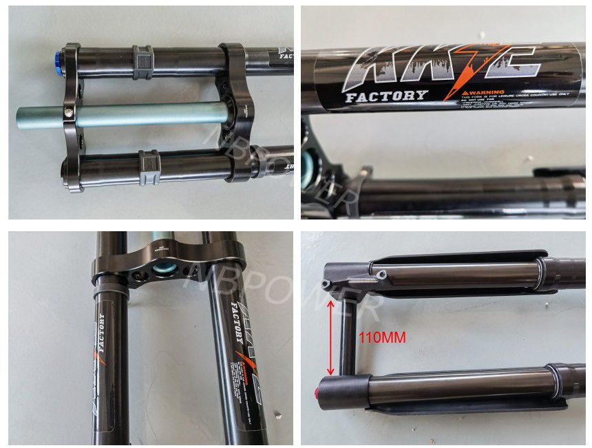 KKEフロントフォーク2627.529インチMTBサスペンションバイクフォークと