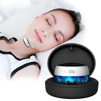 Appareil anti-ronflement intelligent TENS portable, outil pour un meilleur sommeil avec patchs buccaux, nasaux et corporels
