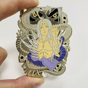 Épingle en émail dur Ruby Rhod personnalisé cinquième élément Chris Tucker épinglette en métal épingle en émail pour chapeaux ajustés - Product Image 2