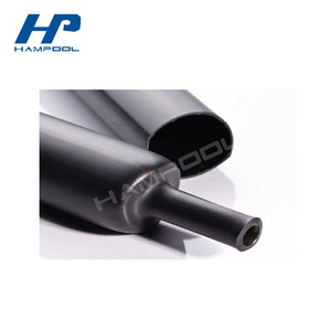 Hampool Waterproof Polyolefin Heat Shrinkable <strong>Tube</strong> Cable Sleeves 3:1 4:1 Dual Wall <strong>Tube</strong> with Adhesive Heat Shrink Tubing - Product Image 3