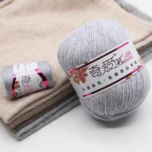 3-слойные свитера из норковой кашемировой пряжи ручной вязки - Product Image 2