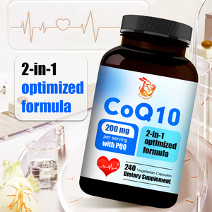 Bulk Supplier <b>CoQ10</b> <b>200mg</b> Capsules Supports Heart Health with PQQ 2-in-1 Heart Health Supplement - Product Image 4