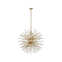 Lustre LED circulaire moderne pour escalier, style loft Villadom, décoration moderne, longue suspension LED pour escalier