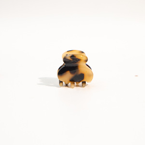 Mini pince à cheveux en acétate 5 cm, usage quotidien, design géométrique - Product Image 3