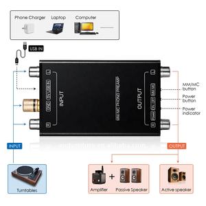 プリアンプボードボード蓄音機ヘッドアンプMCフォノプレーヤーボードフォノアンプビニールレコードプレーヤー - Product Image 5