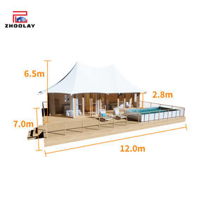 Hotel <span class=keywords><strong>Camping</strong></span> Carpa de gama alta Zona escénica Resort Salud y bienestar Rural Homestay Parque ecológico Alojamiento - Product Image 4