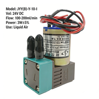 Nouvelle pompe à diaphragme micro 24V JYY(B)-Y-10-I pour imprimante jet d'encre UV, traceur, système d'aspiration et de nettoyage d'encre solvant/éco-solvant