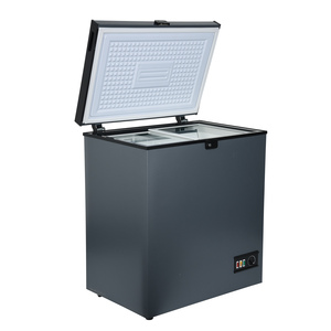 Les congélateurs commerciaux horizontaux blancs/gris/noirs de coffre de <span class=keywords><strong>congélateur</strong></span> 138L choisissent la porte supérieure de chargement - Product Image 2