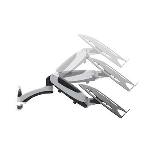 Notebook Bracket Stand Riser Cinza Metal Ajustável (altura) Alumínio Stock 10 "-15.6" GM112W-D - Product Image 4
