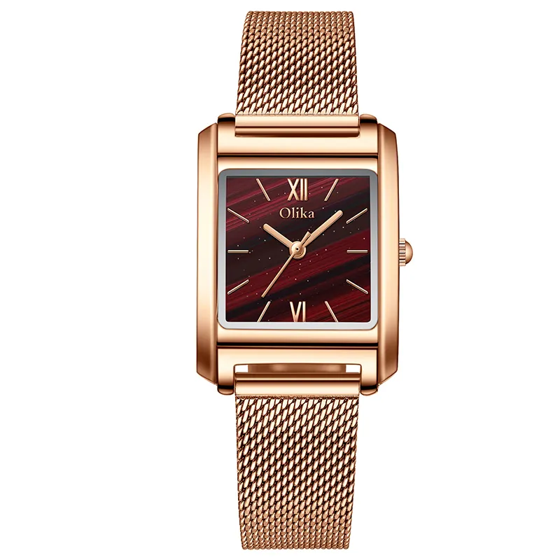 Nuevo reloj de pulsera para mujer, relojes de cuarzo de lujo para mujer, relojes de lujo para mujer con pulseras