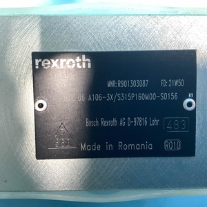 บล็อกไฮดรอลิก HSZ06A106-3X แรงดันสูง 315 บาร์ แบบควบคุม 4/3 ทาง สำหรับชุดจ่ายกำลังอุตสาหกรรม R901303087 - Product Image 2