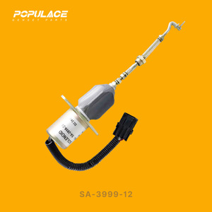 Válvula Solenoide SA-4014-12 de Corte de Aceite para Motor Cummins, Interruptor de Corte de Combustible DC 12V - Product Image 2