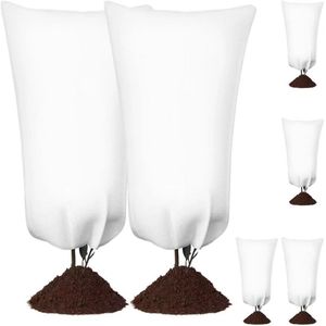 Fournitures pour jardin d'hiver, protection contre le gel des plantes d'extérieur non tissée, couverture anti-gel <span class=keywords><strong>en</strong></span> PP et tissu pour pots de fleurs et jardinières - Product Image 1