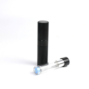 Refillable Spray <b>Bottles</b> Aluminum Portable For <b>Perfume</b> Dispensing Travel Size Cosmetic Packaging <b>Sample</b> Flat Bottom - Product Image 3