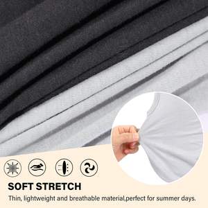 Magliette Traspiranti in Cotone Kevafurn per <span class=keywords><strong>Cani</strong></span> e Gatti, Tinta Unita Estiva alla Moda, Lavabili in Lavatrice, per <span class=keywords><strong>Cani</strong></span> <span class=keywords><strong>di</strong></span> Piccola Taglia - Product Image 2