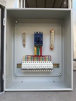 Boîtier de distribution d'énergie triphasé IP54 en acier inoxydable avec surveillance intelligente, haute précision, facile à utiliser et à entretenir pour centres commerciaux