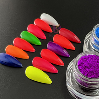 Poudre de pigment fluorescent néon titane lumineux haute luminosité pour usage cosmétique et revêtement, MOQ 1 kg