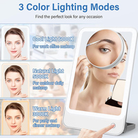 Miroir de maquillage moderne de voyage intelligent M19 à écran tactile portable autoportant