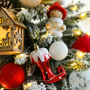 LINGKAI New Korean Style <b>Mini</b> <b>Christmas</b> <b>Tree</b> Ornaments Set for <b>Christmas</b> Decoration Shopping Mall - Product Image 3
