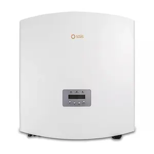 Solis Inverter Surya 3 Tiga 220V Tegangan Rendah, Inverter Surya untuk Area Brasil 15KW 20KW 25KW 30Kw