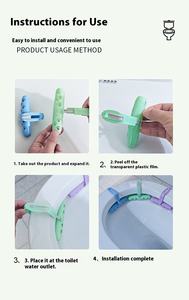 Wholesale <b>Smart</b> <b>Toilet</b> Without Water Hanging Basket Aromatic Cleaning Blue Bubble Cleaner - Product Image 2