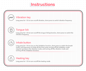 Fuerte poder Hada doble cabeza cuerpo masaje varita pezón estimulador del clítoris sexo lamiendo mujeres succión lengua vibrador - Product Image 5