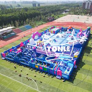 <span class=keywords><strong>2025</strong></span> tonle 233ft dài tùy chỉnh thương mại Phi Hành Gia Chủ Đề Công viên trẻ em không gian trở ngại Inflatable công viên trò chơi cho bên cho thuê - Product Image 6