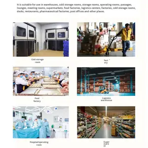 304 in acciaio inox Anti collisione porta libera per la fabbrica di cibo supermercato bidirezionale porta <span class=keywords><strong>a</strong></span> battente di Reset automatico - Product Image 6