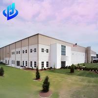 Estructura de Acero para Almacenes, Edificio Prefabricado con Entrepiso, Taller de Almacenamiento Industrial