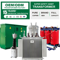 Transformateur toroïdal triphasé Yaoheng JLSZV-10 MeterBox, 10KV, fil de cuivre, noyau en acier au silicium, tension de sortie 380V, 50/60Hz