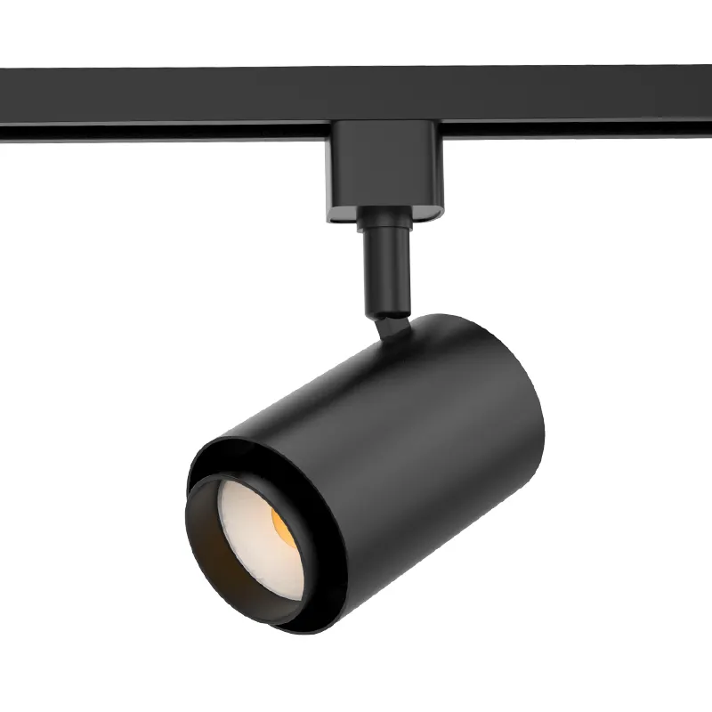 Color Temperature Adjustable High Luminous Efficacy LED Track Spot Light CCT Adjustable Rail Ceiling Spotlight