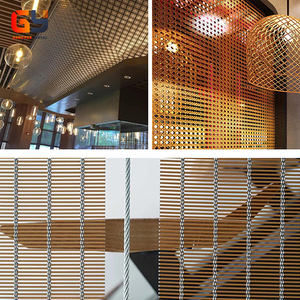 <span class=keywords><strong>Malla</strong></span> Metálica Decorativa de Diseño Arquitectónico, Tejido Twill, Fabricada Profesionalmente - Product Image 5