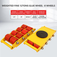 Machines de déménagement Machine à usage intensif Dolly Skate Roller Machinery Mover Dolly Skate Shipping Rolling Trolley