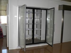 <span class=keywords><strong>Magasin</strong></span> et supermarché Cave à bière Porte en verre Promenade dans le refroidisseur Affichage de rayonnage de chambre froide - Product Image 3