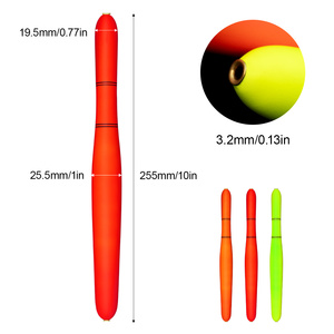 OEM 10inch High Quality Weighted Balsa <strong>Wood</strong> <strong>Pole</strong> Float Fishing Gear Fishing Accessories for Catfish Freshwater Fishing Float - Product Image 2