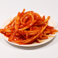 Kimchi Coreano Tradicional Orgánico de NIRA Platycodon en Salmuera con Sabores Picantes y Sabrosos