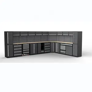 Heavy Duty Tool Tool Cabinet Stainless Steel Cabinet Workbench Combined Metal Wrought Iron 7 Drawers Workshop ISO9001 & ISO14001
